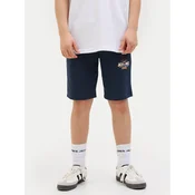 Jack & Jones Junior Športne kratke hlače Logo 12249970 Mornarsko modra Slim Fit