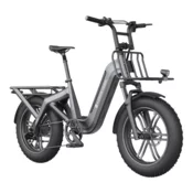 A DECE OASIS Oasis One 200T, tovorno električno kolo, fatbike, sivo