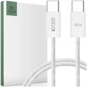 Tech-Protect UltraBoost Classic USB-C/USB-C PD kabel 60W 1m, Bel