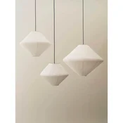 HAY svetilni senčnik Diamond, O50 cm, bel, papir/bambus - Dnevna soba/jedilnica - Skandinavski - Papir/karton