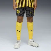 Puma KID SUPER x BORUSSIA DORTMUND Shorts Youth, Black, Size 7-8Y, Clothing