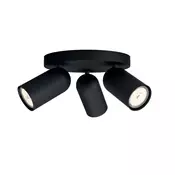 PHILIPS 50583/30/PN PONGEE reflektor črni 3xGU10