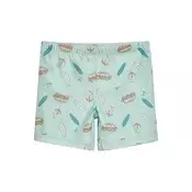 PLAYSHOES Kupace hlace  azur / smeda / menta / prljavo bijela