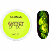NEONAIL Effect Smoky barvni puder za nohte barva No. 02 Yellow 2 g