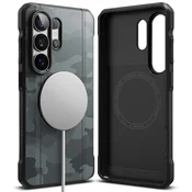 Ovitek Ringke Onyx Alpha MagSafe za Samsung Galaxy S26 Ultra - camo black
