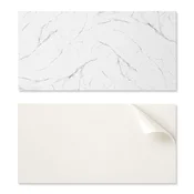 shumee Pripravljena za montažo tiskana vinilna plošča 100x50 cm z marmornim vzorcem in žilami