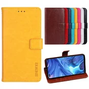 Preklopna torbica smile za Samsung Galaxy A22 4G, rumena