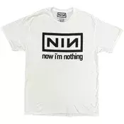 Nine Inch Nails Now Im Nothing White L Majica