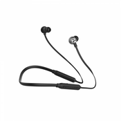 V-TAC Športne slušalke Bluetooth s prostoročnim upravljanjem, 500 mAh, črne