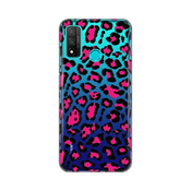 Ovitek Print za Huawei P Smart 2020 My Print Cover, Skin Pink Jungle, pink in črna