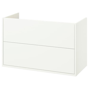 HAVBÄCK Postolje umivaonika s fiokama, bela, 100x48x63 cm