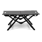 Kampa Snapsteel Small zložljiva jeklena kamp miza, 40 x 60 x 33 cm