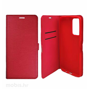 MaxMobile Book torbica Xiaomi Redmi Note 12 Pro 5G Slim,crvena