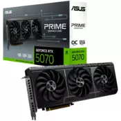 ASUS Prime GeForce RTX 5070 OC Edition 12GB GDDR7 (PRIME-RTX5070-O12G) grafična kartica, PCIe 5.0, 1xHDMI 2.1b, 3xDisplayPort 2.1b - 90YV0M10-M0NA00-A