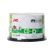 JVC JVC CD-R 700MB 52X INKJET BEL TISKALNI VODOODPORNI FOTO SIJAJNI TORTA*50 701715JCK0020