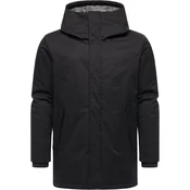 Ragwear Zimski plašč Parcan Twill črna