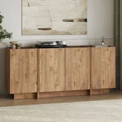 Nordure Komoda, 180x80x45cm, Krem