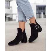 Resti Womens ankle boots with low heel Vetti