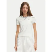 Lacoste Majica TF5289 Kremna Slim Fit