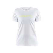 Craft ženska majica s kratkimi rokavi core unify logo white