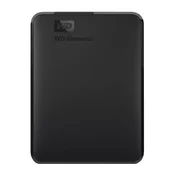 Western Digital 6TB WD Elements USB 3.2 Gen 1/USB 3.0 eksterni hard disk | WDBHJS0060BBK-WESN