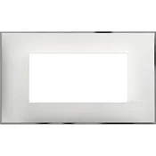 DEKORATIVNI OKVIR CLASSIA 4M BELI KROM R4804WR