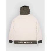 Salty Crew Maris Tech Fleece moški pulover s kapuco birch