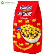 CRACKERS FISH SHAPED 360GR (12) DELICIOUS FOOD