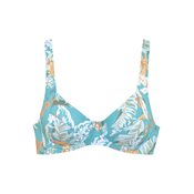 SUNSEEKER Bikini gornji dio boja pijeska / plava / kaki / narancasta