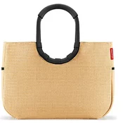 Reisenthel Loopshopper L Frame Raffia black