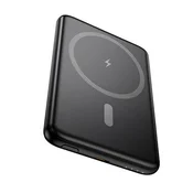 Hoco Powerbank, združljiv z MagSafe, Hoco 5000 mAh, QC, PD 2A, 20 W, ultra tanek, J140A, črn