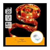 Aigostar - LED svetleći lanac 20xLED/3xAA 2m, toplo belo i crveno