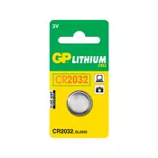 Baterija gp lithium 3v cr123a