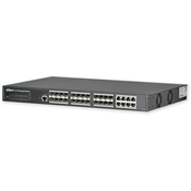PFS5924-24X - optični 16x SFP + 8x1Gb/SFP combo, 320 Gb, L2