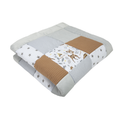 Medi Partners Crawling Blanket 100% Cotton  Multifunctional Thick Soft Play mat