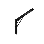 Nosac police sklopivi ojacani WSF400 400x275mm crni Domax