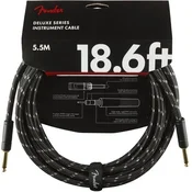 Fender Deluxe Series Black 5,5 m Ravni - Ravni Instrument kabel (Kao novo)