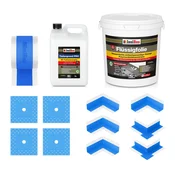Dichtset 411B Tekoča folija 25 kg TF PRO 5 l 20 m trak 4 x vogali 4 x manšete