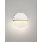 DORIN LED ZIDNA SVJETILJKA BIJELA/STAKLO 7W IP44 2700K TRIAK PRIGUŠLJIVA NL9214197
