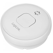 shumee Detektor dima LogiLink VdS, 10-letna baterija, alarm 85 dB, testni gumb
