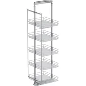 VS TAL Larder 6 set izvleka visoke omare Saphir, ŠK 600 mm, srebrna