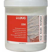 Lukas Plastic Pot Crystal Sand Strukturna pasta 250 ml