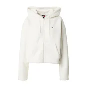Tommy Jeans Jopa iz flisa bela