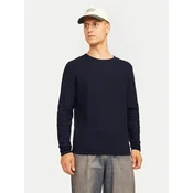 Jack & Jones Pulover Cooper 12258407 Mornarsko modra Regular Fit