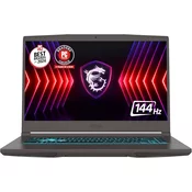 MSI Thin A15, Ryzen 5-7535HS, 32 GB RAM-a, 512 GB SSD, RTX 3050, 144 Hz