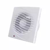 COMMEL Ventilator Fi 100mm 12W 130m3 34db zaklopka tajmer C420-104