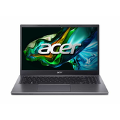 Acer laptop Aspire 5 A515-58GM-79N7 (NX.KQ4EX.005) 15.6 FHD i7-13620H 16GB 512GB SSD GeForce RTX2050 sivi