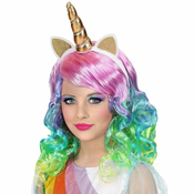 Widmann Dekliška lasulja Unicorn + rog