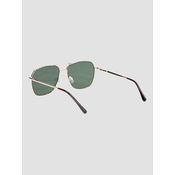 Empyre Hayes Translucent Square Aviator Sunglasses translucent