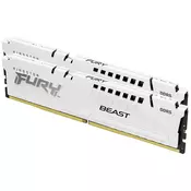 KINGSTON DIMM DDR5, 32GB (2x16), 6.000MHz, FURY Beast White EXPO (KF560C36BWEK2-32)